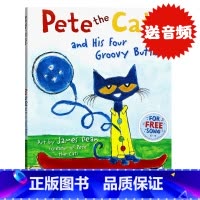 皮特猫和他的四颗时髦纽扣 [正版]皮特猫Pete the Cat I Love My White Shoes我爱白鞋子