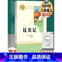 [8年级上]昆虫记 [正版]昆虫记法布尔原著人教版八年级上册必读课外阅读书籍 初中生经典名著红星照耀中国全集完整版人民教