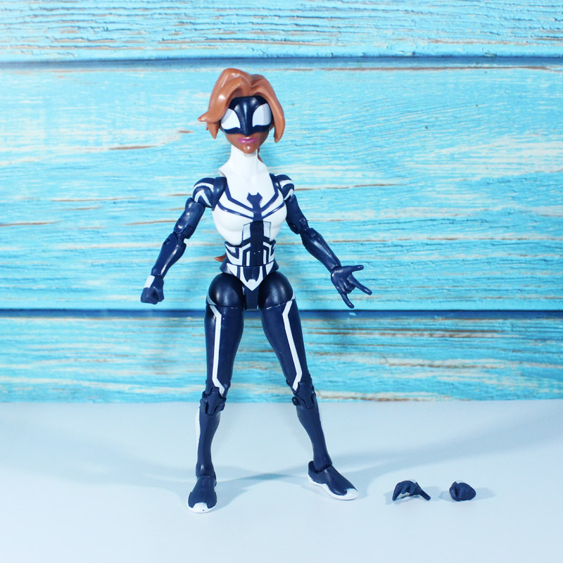 手办黑蜘蛛毒液模型玩具格温平行宇宙人偶玩偶公仔摆件 06蜘蛛女18cm