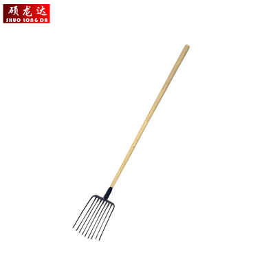 硕龙达 石渣叉(九齿型) 含木把 套