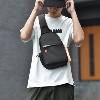 男士腰包男士胸包休闲单肩包旅游斜挎包韩版胸包超轻运动手机背包