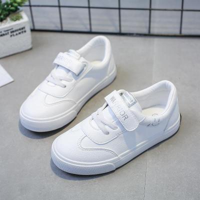 回力童鞋2020秋冬新款儿童帆布鞋男童皮面板鞋女童休闲PU单鞋小白鞋806A