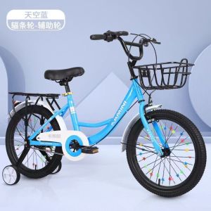新款大学生自行车四轮单车6-10-18岁男女款学生轻便脚踏单车