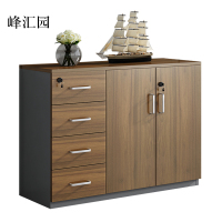 峰汇园办公室矮柜储物柜文件柜2门4抽屉