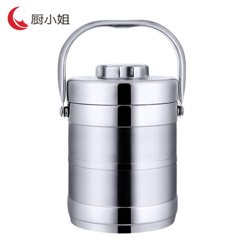 厨小姐不锈钢多层真空保温饭盒TG-001/个