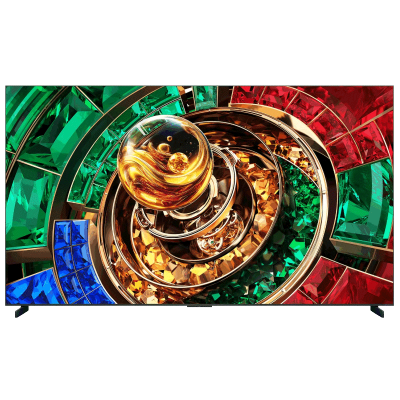 TCL85Q10M Ultra 85英寸超高清Mini LED智能电视银河蓝金属边框HDR语音控制一级能效
