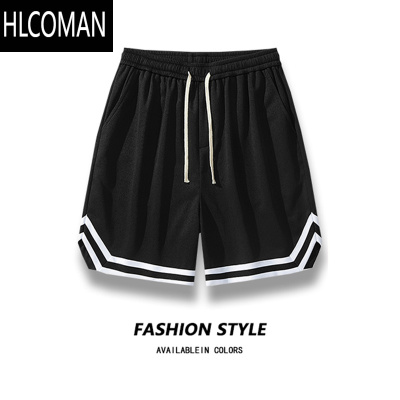 HLCOMAN篮球短裤男士夏季运动训练休闲宽松透气裤子美式五分短裤