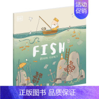 [正版]Fish 英文原版 林金德斯利鱼儿 环境保护儿童英语启蒙认知故事绘本 回收利用保护海洋环境 亲子互动读物 英文版