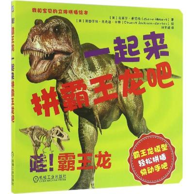 正版新书]我和宝贝的立体拼插绘本(哇!霸王龙:一起来拼霸王龙吧