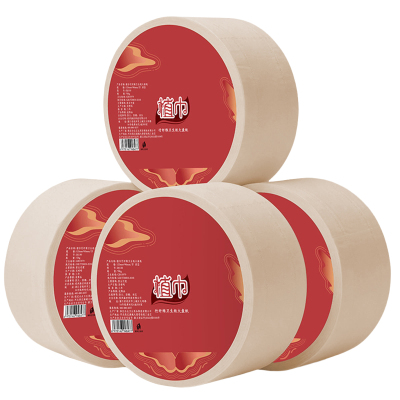 植巾 DJ130 四层150m 12卷/箱 竹纤维卫生纸大盘纸 3卷/提 4提/箱(计价单位:箱)