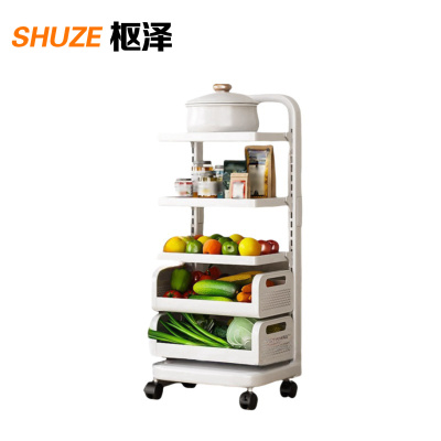 枢泽 置物架 三板两篮 个