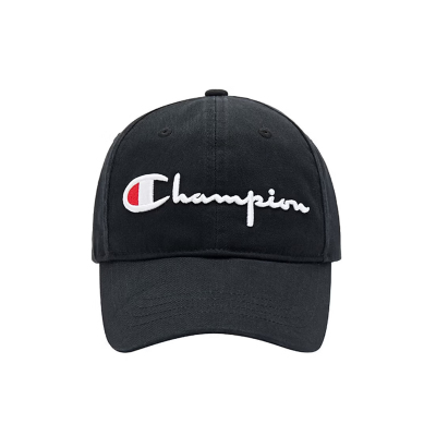 Champion冠军春季棒球帽男女情侣休闲鸭舌帽子户外运动潮流 经典刺绣棒球帽 U5CACCU11U1 黑色