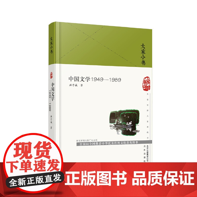 大家小书 中国文学1949—1989(精) 洪子诚 北京出版社 正版书籍