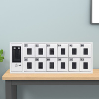 初嘉(CJ)智能人脸识别手机柜手机充电柜手机保管存放柜 12门手机柜B款