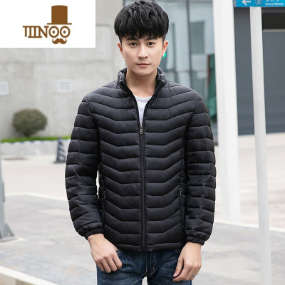 YANXU棉衣男短款冬季新款加厚外套男士中青年加肥加大干活保暖棉袄