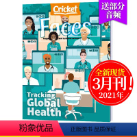 [正版]FACES 儿童杂志 2021年3月刊世界文化与地理杂志 9-14岁儿童英文课外阅读书蟋蟀童书