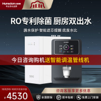 汉斯顿净水器家用直饮0阻垢剂ro反渗透纯水机厨房净水机S1(S90)