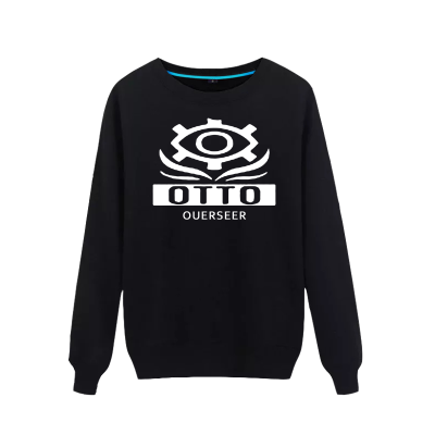 珂卡慕(KEKAMU)崩坏学院3长袖卫衣二次元游戏周边八重樱御神装圆领薄款春秋上衣黑1S