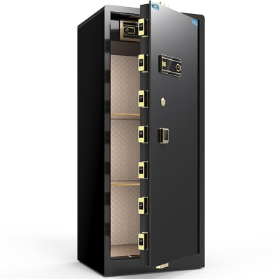 虎牌保险柜 家用150cm全钢防盗入墙保管柜指纹密码办公保险箱 博瑞