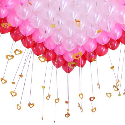 蓝色气球套餐-气球装饰结婚婚房装饰创意婚礼场景布置生活日用节日派对庆典用品气球/飘空气球