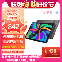 联想小新Pad 11英寸 学习办公娱乐影音平板电脑 骁龙685 8核 8G 128G WIFI版 鸽子灰