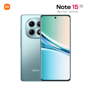 小米 REDMI Note15 6GB+128GB 天青蓝 第三代骁龙6 5800mAh大电池 5G红米手机
