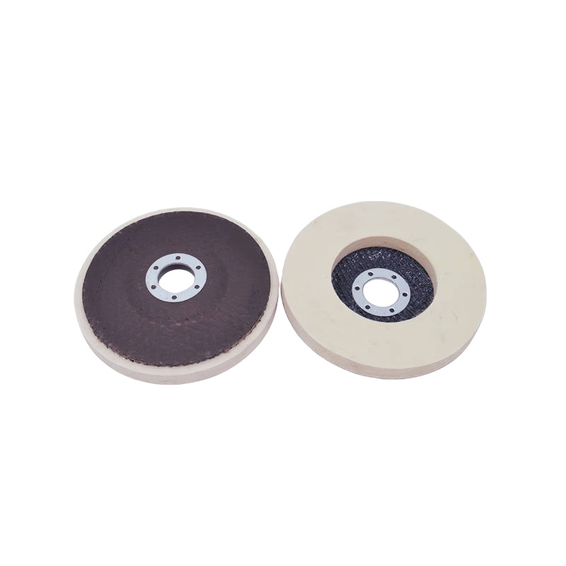 铁洋 羊毛轮 抛光轮 毛毡轮 100*16mm 网盖平面细毛 片