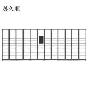 苏久顺智能快递柜小区快递自提柜派件柜室外寄存柜信报箱储物柜一主五副127格