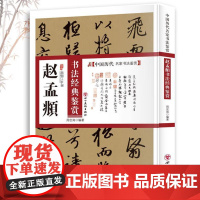 赵孟頫书法经典鉴赏 中国历代名家书法鉴赏赵孟頫书法全集书法集行书集字书法技法教程书法真迹欣赏解析作品临摹字帖书籍