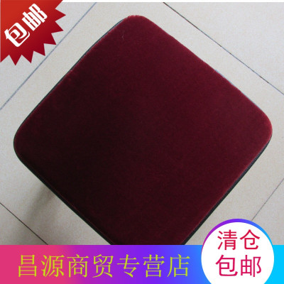 毛绒坐垫学生凳子椅子座垫小方凳垫加厚餐桌椅坐垫办公椅垫子秋冬