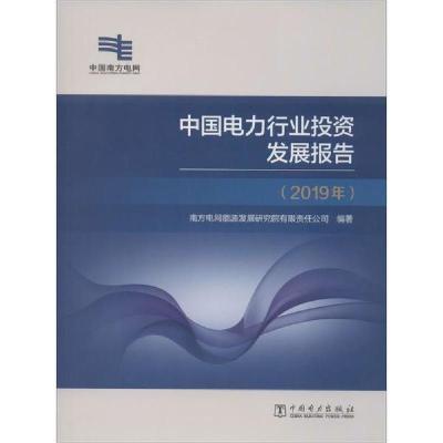 正版新书]中国电力行业投资发展报告(2019年)南方电网能源发展研