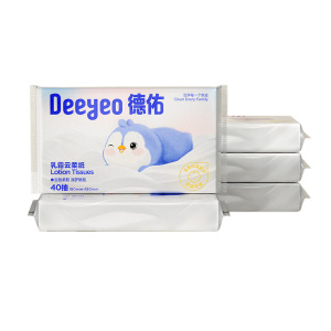 德佑云柔纸40抽*5包*3提乳霜B1版10040107R03