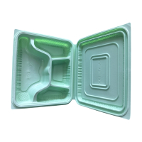 莘煊 一次性连体四格餐盒 1250ml 400套/箱