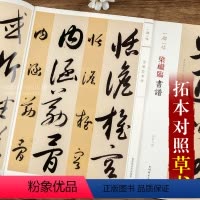 [正版]一碑一帖对照 梁巘临书谱 毛笔软笔草书碑帖临摹字帖附繁体旁注孙宝文编碑帖对照临习上海辞书出版社