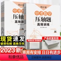 [数学压轴题]圆 初中通用 [正版]周计划中考数学压轴题高效训练匀速动点问题+圆+折叠与旋转+三角形与四边形+函数 初三