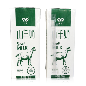 九羊(JIUYANG)山羊奶250ml*12盒装早餐成人老人儿童孕妇山羊奶全脂