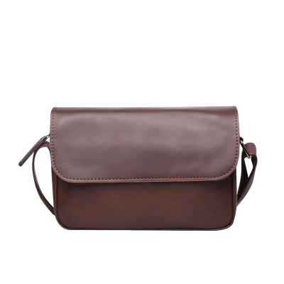 男包单肩包男斜挎包商务休闲男士包包背包潮NB191125K咖啡色