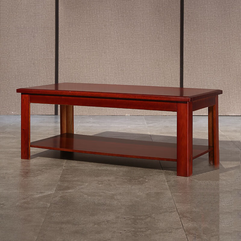 鑫金虎(XIN JIN HU)DD-1020茶几双层木质长茶几1.2*0.6m