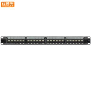 优普光 24口五类网络配线架/个