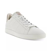 爱步(ECCO)男鞋休闲板鞋复古圆头系带轻便防滑PU材质运动鞋