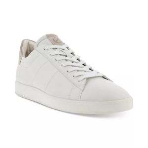 爱步(ECCO)男鞋休闲板鞋复古圆头系带轻便防滑PU材质运动鞋