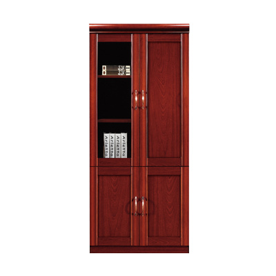 中豫鑫泽 ZYXZ4052406木质文件柜油漆贴木皮资料柜书柜 二门