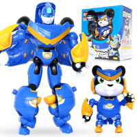 猪猪侠超星萌宠超星锁玩具儿童变形机器人勇士合体套装新款变形系列铁拳虎阿武 竞技变形石甲熊
