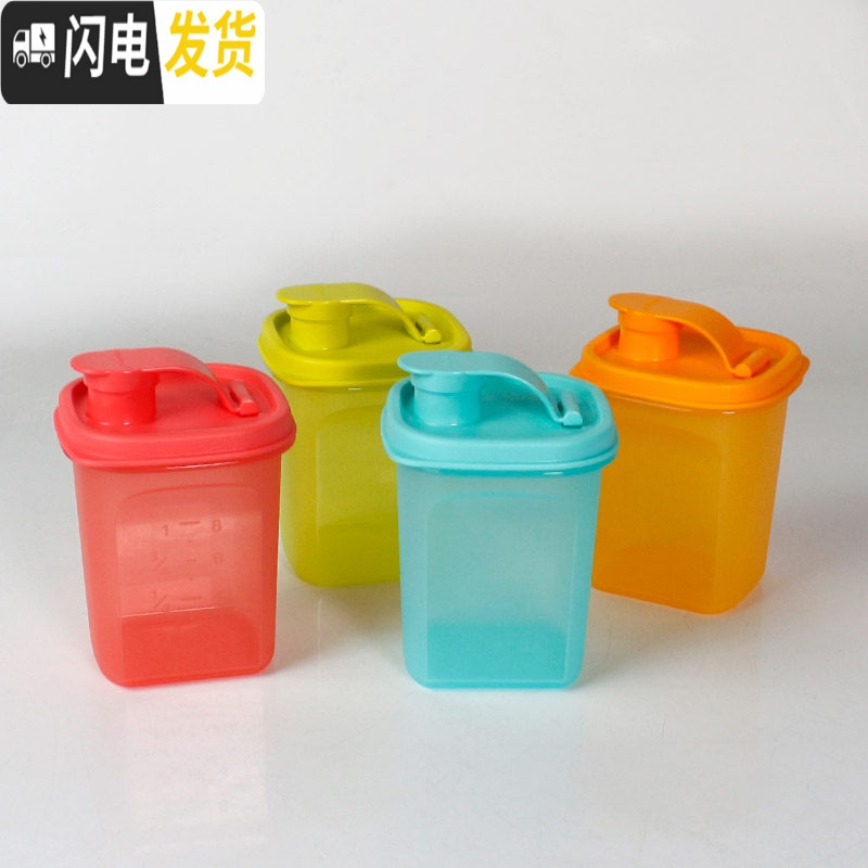 三维工匠2/350迷你纤巧壶自制果蜜果醋酵素大容量冷水壶调料瓶 0.35迷你纤巧一套四色凉水壶