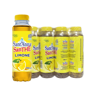 Sant'Anna圣安娜意大利进口柠檬红茶饮料330mL*12瓶/箱