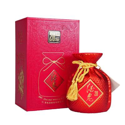 酒鬼酒 红坛20 52度 500ml 馥郁香型白酒