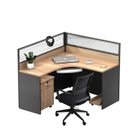 慧采云 办公家具屏风隔断办公桌职员桌员工桌电脑桌简约时尚办公组合L型单人员工位