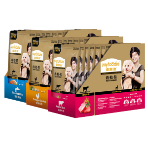 麦富迪肉粒包狗罐头拌饭狗零食幼犬湿粮泰迪比熊小型犬宠物95g*12