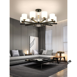 苏宁放心购 北欧客厅吊灯家用现代简约大气卧室灯餐厅灯具套餐组合2021年新款