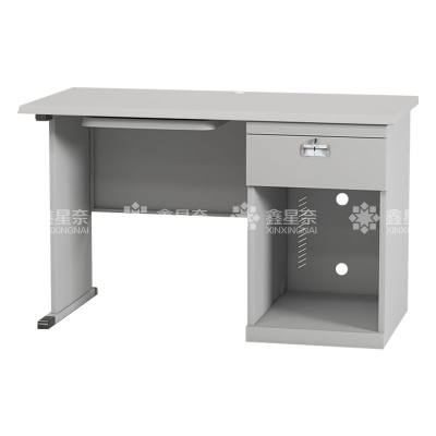 鑫星奈 钢制办公桌职员桌员工桌学生写字台1.2米E款
